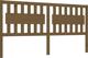 vidaXL Κεφαλάρι κρεβατιού, μέλι καφέ, 185,5x4x100 cm, πεύκο