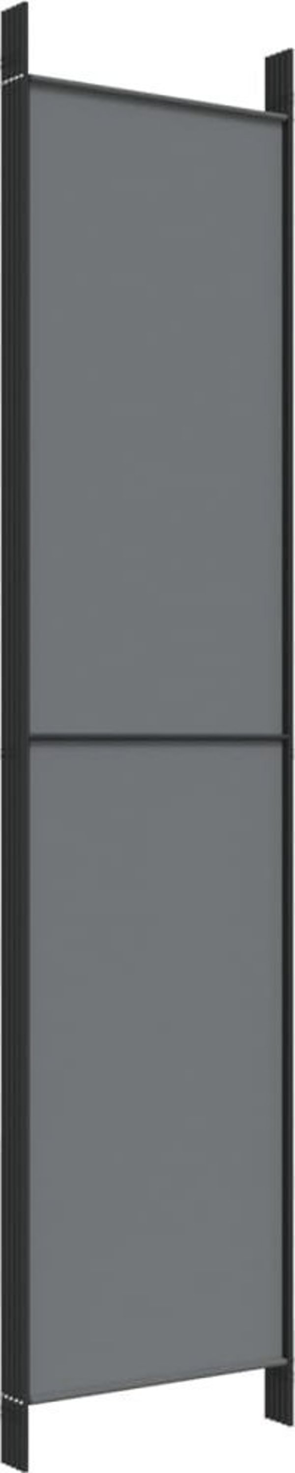 vidaXL vidaXL Parawan 5-panelowy, antracytowy,250x220 cm, tkanina