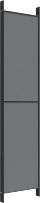 vidaXL vidaXL Parawan 5-panelowy, antracytowy,250x220 cm, tkanina