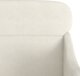 vidaXL vidaXL Fotel, kremowy, 63x76x80 cm, obity aksamitem