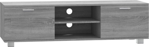 vidaXL Έπιπλο τηλεόρασης, γκρι δρυς sonoma, 140x40,5x35 cm
