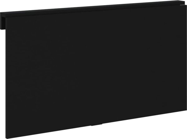 vidaXL Πτυσσόμενο τραπεζάκι καφέ, μαύρο, 100x60x56 εκ