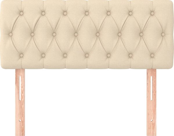vidaXL Zaglonek do lotka, krem, 90x7x78/88 cm, yfasma