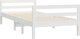 vidaXL Κρεβατοκάμαρα, λευκή, 80x200 cm, συμπαγές πεύκο