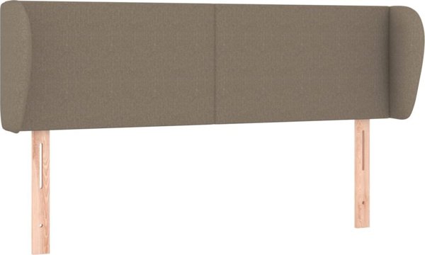vidaXL Κεφαλάρι τύπου ουσακ, τάουπε, 147x23x78/88 cm, ύφασμα