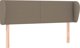 vidaXL Κεφαλάρι τύπου ουσακ, τάουπε, 147x23x78/88 cm, ύφασμα