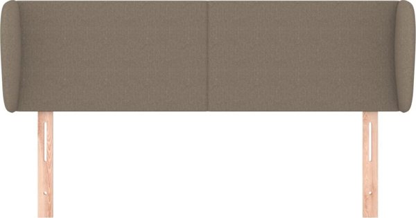 vidaXL Κεφαλάρι τύπου ουσακ, τάουπε, 147x23x78/88 cm, ύφασμα