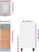vidaXL Κάτω ντουλάπι με συρτάρι γκρι δρυς Sonoma 30x46x81,5 εκ.