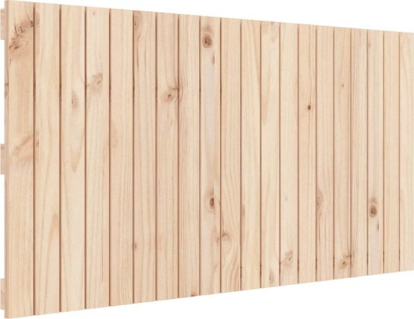 vidaXL Κεφαλάρι κρεβατιού, 127,5x3x60 cm, μασίφ πεύκο