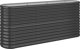 vidaXL vidaXL Donica ogrodowa, malowana proszkowo stal, 152x40x68, antracyt