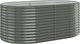 vidaXL Donica ogrodowa, malowana proszkowo stal, 175x100x68 cm, szara