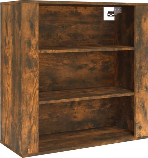 vidaXL Επιτοίχια ντουλάπα, καπνισμένος δρυς, 80x33x80 cm