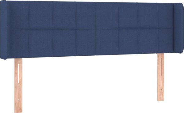 vidaXL Κεφαλάρι Uszak, μπλε, 147x16x78/88 εκ., ύφασμα