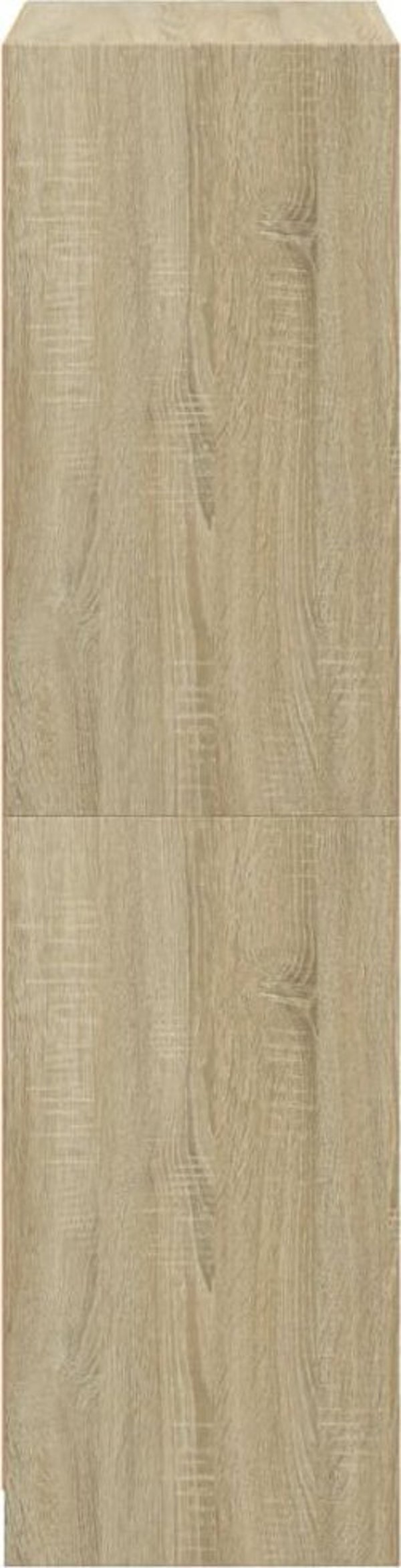 vidaXL Ντουλάπι με Πόρτες Sonoma Δρυς 68x37x142 εκ.