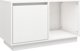 vidaXL Έπιπλο TV κάτω από την τηλεόραση, λευκό, 74x35x44 cm, ελαφρύ ξύλο πεύκου
