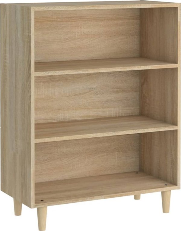 vidaXL Ντουλάπι, σονόμα δρυς, 69,5x32,5x90 cm, σύνθετο ξύλο