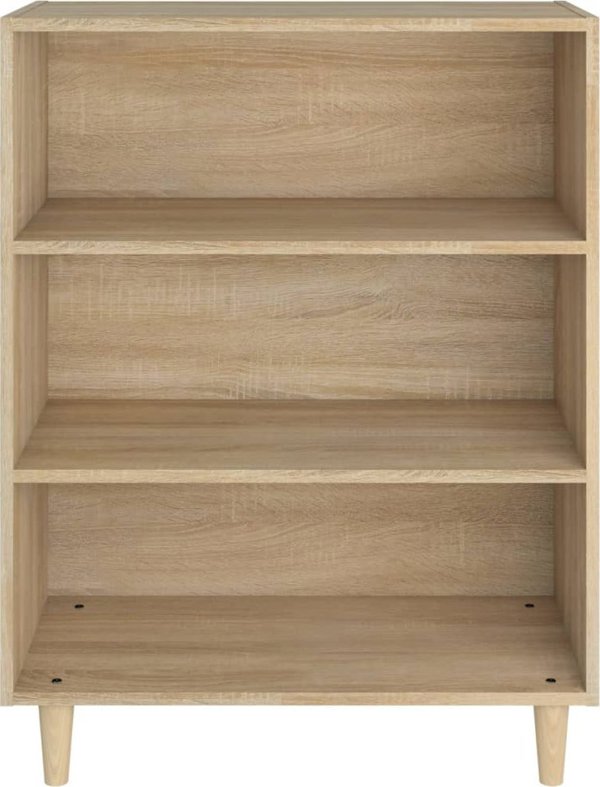 vidaXL Ντουλάπι, σονόμα δρυς, 69,5x32,5x90 cm, σύνθετο ξύλο