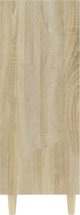vidaXL Ντουλάπι, σονόμα δρυς, 69,5x32,5x90 cm, σύνθετο ξύλο