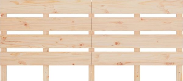 vidaXL Κεφαλάρι κρεβατιού, 180x3x80 cm, μασίφ πεύκο