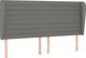 vidaXL Kρεβάτι continental με στρώμα, σκούρο γκρι ύφασμα 160x200 εκ.