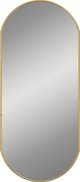 vidaXL Lustro scienne, zlote, 80x35 cm, owalne