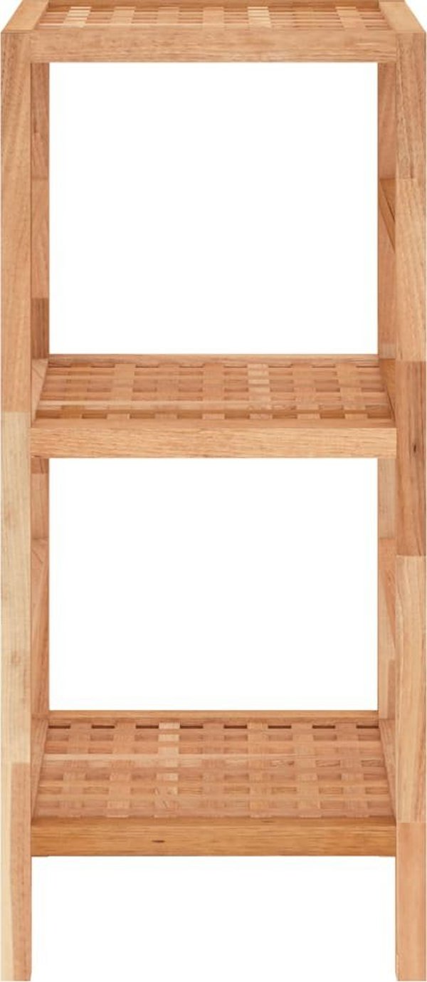 vidaXL Ράφι Μπάνιου, 35,5x35,5x79 εκ., Από Ξύλο Καρυδιάς