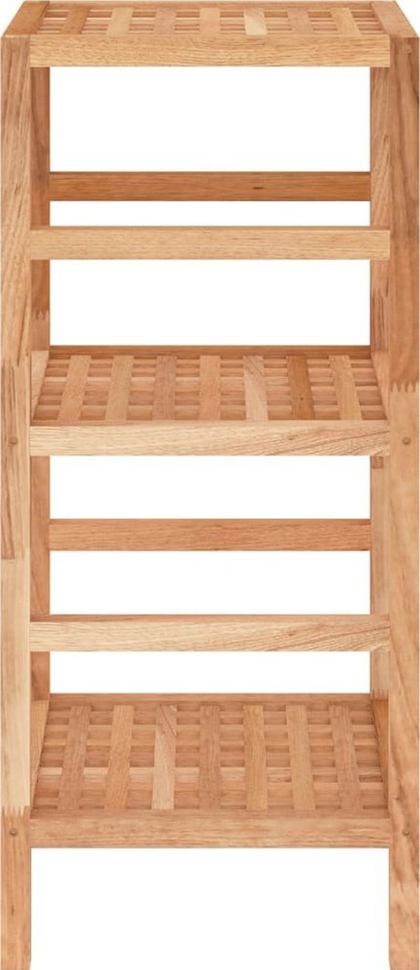 vidaXL Ράφι Μπάνιου, 35,5x35,5x79 εκ., Από Ξύλο Καρυδιάς