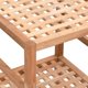 vidaXL Ράφι Μπάνιου, 35,5x35,5x79 εκ., Από Ξύλο Καρυδιάς