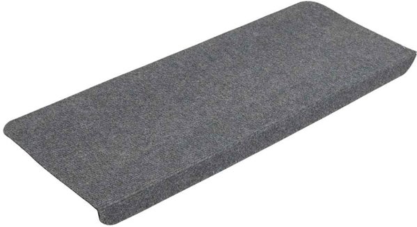 vidaXL Maty na schody samoprzylepne 30 szt. Szare 65x24,5x3,5 cm