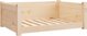 vidaXL vidaXL Legowisko dla psa, 75,5x55,5x28 cm, lite drewno sosnowe