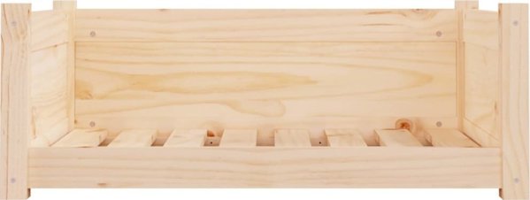vidaXL vidaXL Legowisko dla psa, 75,5x55,5x28 cm, lite drewno sosnowe