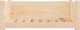 vidaXL vidaXL Legowisko dla psa, 75,5x55,5x28 cm, lite drewno sosnowe