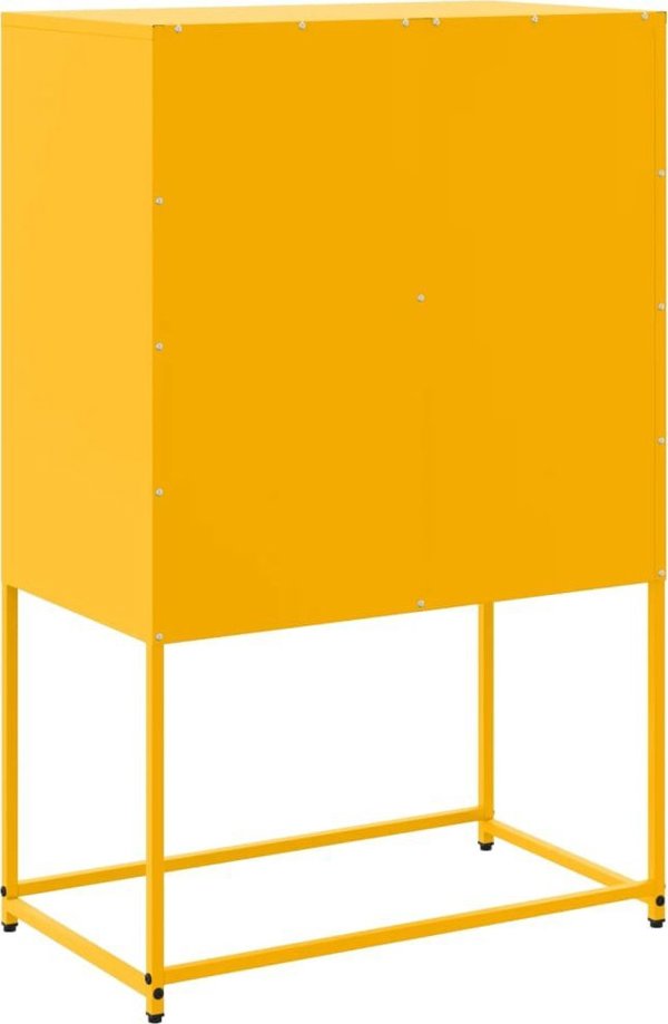 vidaXL Szafka pod telewizor, antracytowa, 68x39x60,5 cm, stalowa