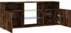 vidaXL Ντουλάπι TV με φωτισμό LED, καπνιστό δρυς, 120x30x50 cm