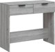 vidaXL Κονσόλα, γκρι δρυς σονόμα, 90x36x75 cm