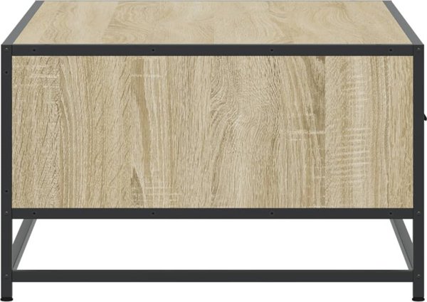 vidaXL Τραπεζάκι καφέ, δρυς sonoma, 90x57x35 εκ, κατασκευασμένο από σύνθετο ξύλο