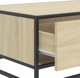 vidaXL Τραπεζάκι καφέ, δρυς sonoma, 90x57x35 εκ, κατασκευασμένο από σύνθετο ξύλο