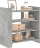vidaXL Ντουλάπι σε απόχρωση σκουριάς, 73,5x35x75 εκ., ξύλινο υλικό