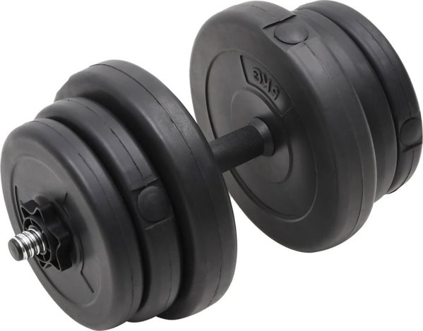 vidaXL Hantle z obciaznikami, 40 kg