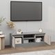 vidaXL Έπιπλο για TV με πόρτες, γκρι δρυς σονόμα, 102x30x36 εκ