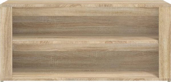 vidaXL Ράφι Παπουτσιών, Sonoma Δρυς, 100x35x45 cm, από Ξυλοπολυμερές Υλικό