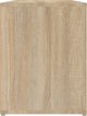 vidaXL Ράφι Παπουτσιών, Sonoma Δρυς, 100x35x45 cm, από Ξυλοπολυμερές Υλικό