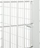 vidaXL 6-panel Κλουβί για Κουνέλι, 54x100 cm, Γαλβανισμένο Σίδερο