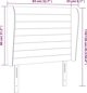 vidaXL Ανατομική κεφαλάρα τύπου uszak, κρεμ, 83x23x118/128 εκ., ύφασμα
