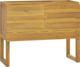 vidaXL Ντουλάπι Μπάνιου, 90x45x75 εκ., Μασίφ Τικ