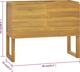 vidaXL Ντουλάπι Μπάνιου, 90x45x75 εκ., Μασίφ Τικ