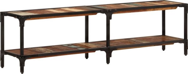 vidaXL vidaXL Szafka pod telewizor, 150x30x41 cm, lite drewno z odzysku