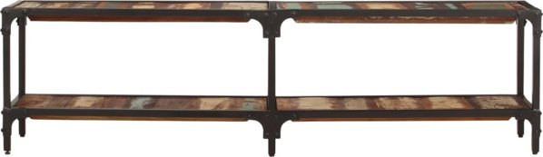 vidaXL vidaXL Szafka pod telewizor, 150x30x41 cm, lite drewno z odzysku