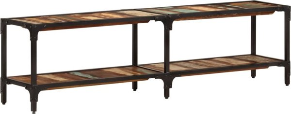 vidaXL vidaXL Szafka pod telewizor, 150x30x41 cm, lite drewno z odzysku