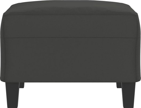 vidaXL Σκαμπό ποδιών, σκούρο γκρι, 70x55x41 εκ, με μικροΐνες